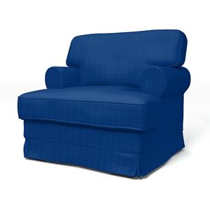 Bemz IKEA - Hoes voor fauteuil Ekeskog, Lapis Blue, Moody Seventies Collection