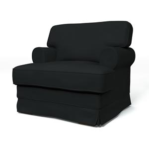 Bemz IKEA - Hoes voor fauteuil Ekeskog, Jet Black, Katoen