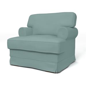 Bemz IKEA - Hoes voor fauteuil Ekeskog, Mineral Blue, Katoen