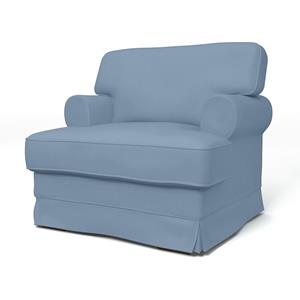 Bemz IKEA - Hoes voor fauteuil Ekeskog, Dusty Blue, Katoen