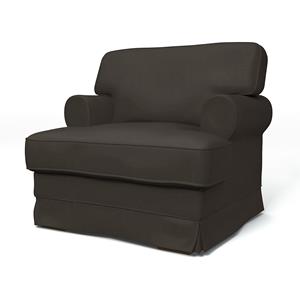 Bemz IKEA - Hoes voor fauteuil Ekeskog, Licorice, Fluweel