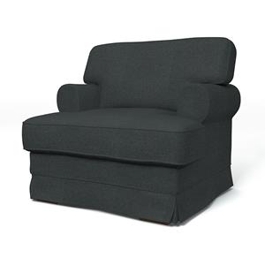 Bemz IKEA - Hoes voor fauteuil Ekeskog, Stone, WOL