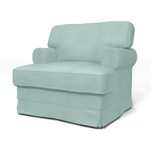 Bemz IKEA - Hoes voor fauteuil Ekeskog, Mineral Blue, Linnen