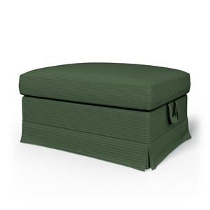 Bemz IKEA - Hoes voor voetenbank Ektorp, Palm Green, Corduroy