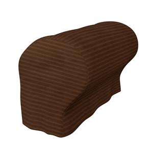 Bemz IKEA - Armleuningbeschermers Ektorp (twee stuks), Chocolate Brown, Corduroy
