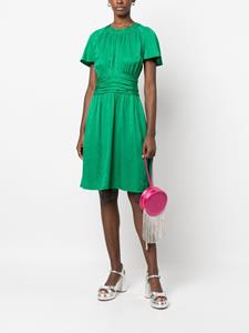Boutique Moschino Satijnen jurk - Groen