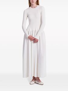 Altuzarra Denning long-sleeved dress - Beige
