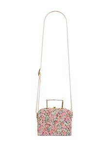 Bonpoint Aimane floral-print shoulder bag - Roze