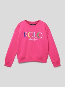 Polo Ralph Lauren Kids Sweatshirt met labelstitching