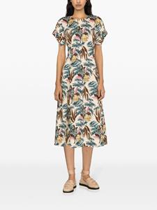 Ulla Johnson Devon floral-pattern dress - Beige