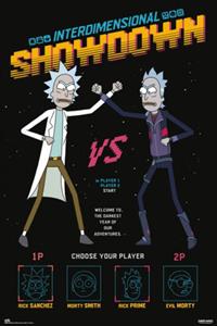 Grupo Erik Poster Rick and Morty Interdimensional Showdown 61x91,5cm