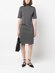 Sportmax Jurk van scheerwol - Grijs