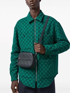 Gucci GG Supreme mini shoulder bag - Zwart