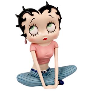 Fiftiesstore Betty Boop Zittend - Kleermakerszit Beeldje