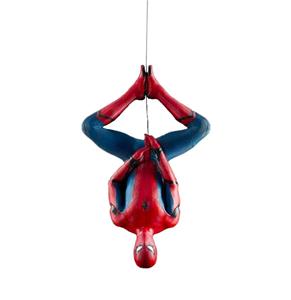 Fiftiesstore Spiderman Hangend Levensgroot Beeld