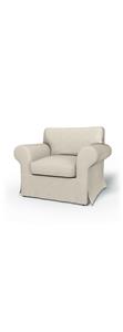 Bemz IKEA - Hoes voor fauteuil Ektorp, Tofu, Corduroy