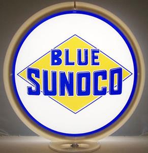 Fiftiesstore Blue Sunoco Benzinepomp Bol