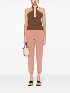 PINKO tailored cropped trousers - Bruin