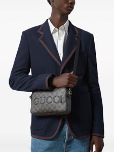 Gucci GG Supreme canvas shoulder bag - Grijs