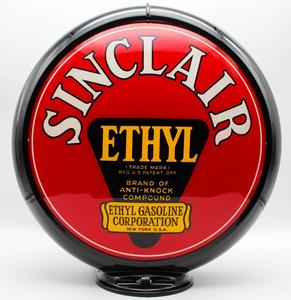 Fiftiesstore Sinclair Ethyl Benzinepomp Bol - Glazen Lenzen