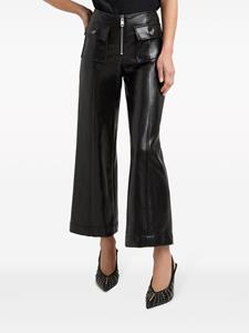 Cinq A Sept Azure faux-leather trousers - Zwart