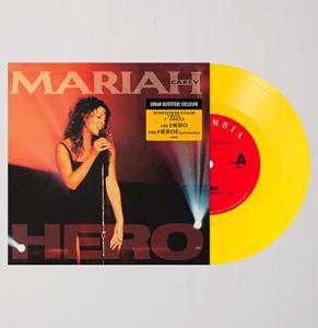 Fiftiesstore Single: Mariah Carey - Hero (Gekleurd Vinyl) (Urban Outfitters Exclusief)