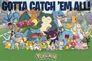 ABYstyle Poster Pokemon All Time Favorites 91,5x61cm