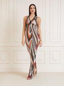 Marciano Guess Marciano Lange Jurk Met Geometrische Print