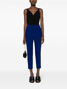 Alexander McQueen tailored cropped trousers - Blauw