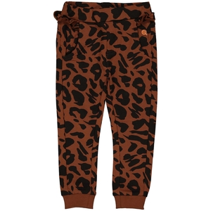 Quapi Baby meisjes joggingbroek sofia aop rust animal