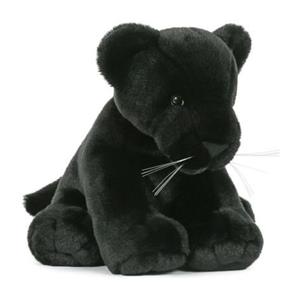 Semo Pluche zwarte panter knuffel 30 cm speelgoed -