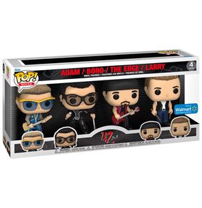 Fiftiesstore Funko Pop! Rocks: U2 - Adam/ Bono/ The Edge/ Larry - 4 Pack (Walmart Exclusief) Beschadigde Doos!