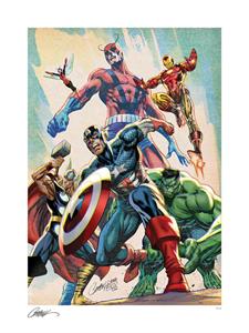 Sideshow Collectibles Marvel Art Print The Avengers 46 x 61 cm - unframed
