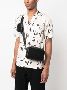 Karl Lagerfeld K/Kase schoudertas met logo-reliëf - Zwart