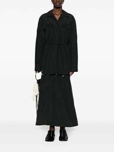 Nanushka Danielle jurk met afneembaar vlak - Zwart