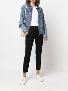 DONDUP Cropped broek - Zwart