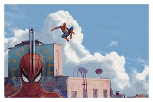 Sideshow Collectibles Spider-Man Art Print Peter Parker 30 x 46 cm - unframed