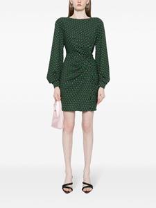 DVF Diane von Furstenberg Coraline jurk met geometrische print - Groen