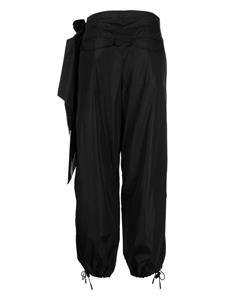 Simone Rocha Broek met banddetail - Zwart