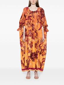 F.R.S For Restless Sleepers Aretusa floral-print dress - Oranje