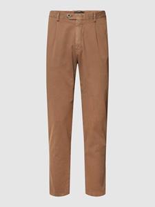 Windsor Stoffen broek met labeldetails, model 'Flero'