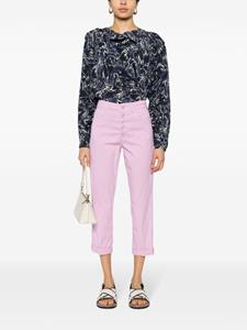 DONDUP Koons cropped straight-leg trousers - Roze