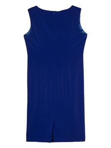 Marina Rinaldi dart-detail dress - Blauw
