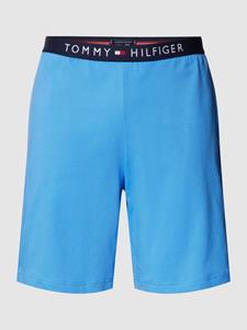 Tommy Hilfiger Sweatshorts met elastische band met logo