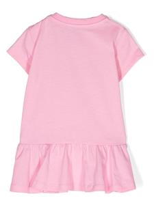 Moschino Kids Flared jurk - Roze