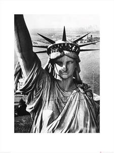 Pyramid Kunstdruk Time Life Statue of Liberty 60x80cm