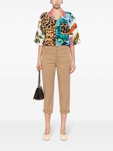 DONDUP Koons cropped trousers - Bruin