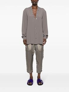 Rick Owens Astaires high-waist cropped trousers - Grijs