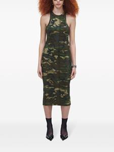 Marc Jacobs Jurk met camouflageprint - Groen