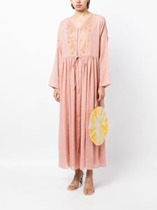 Bambah stud-embellished kaftan dress - Roze